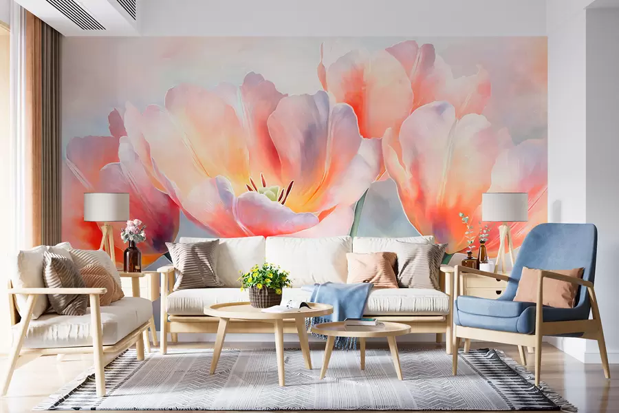Fototapet tulipány w05467