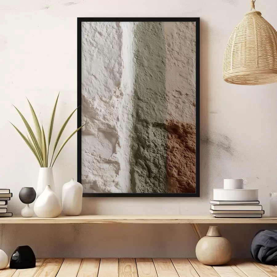 Fototapet Minimalistické svislé pruhy na texturovaném povrchu f48800