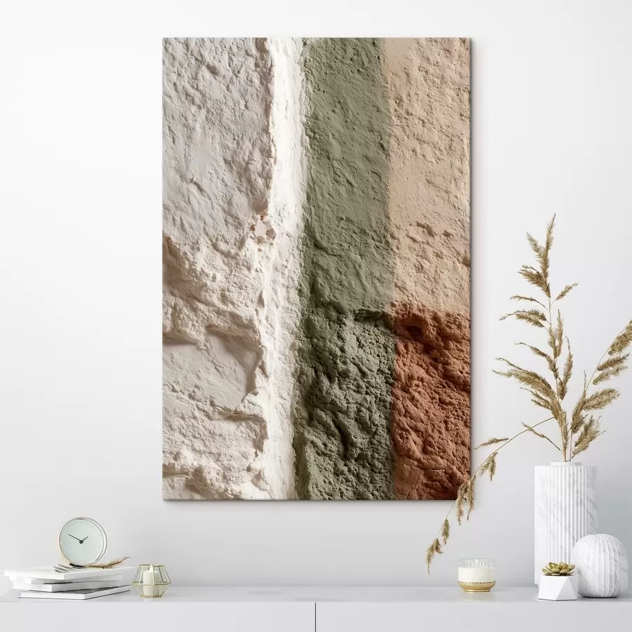 Obraz Minimalistické svislé pruhy na texturovaném povrchu Č. s48800