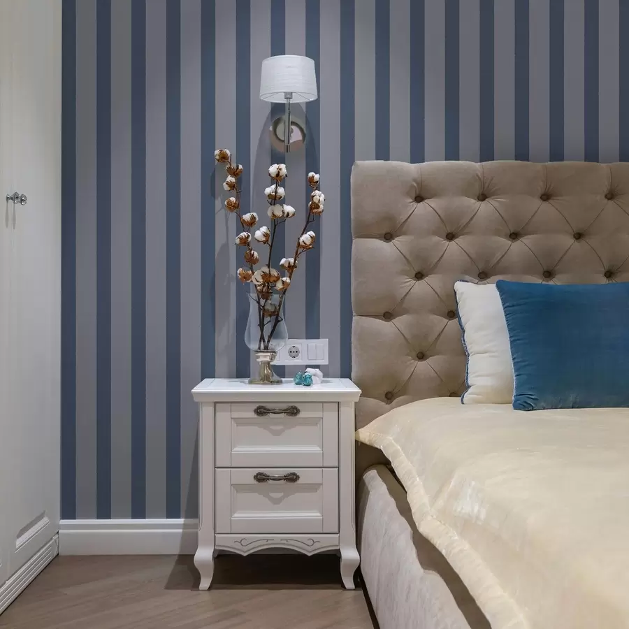 Fototapet Modré a šedé svislé pruhy a01180v1