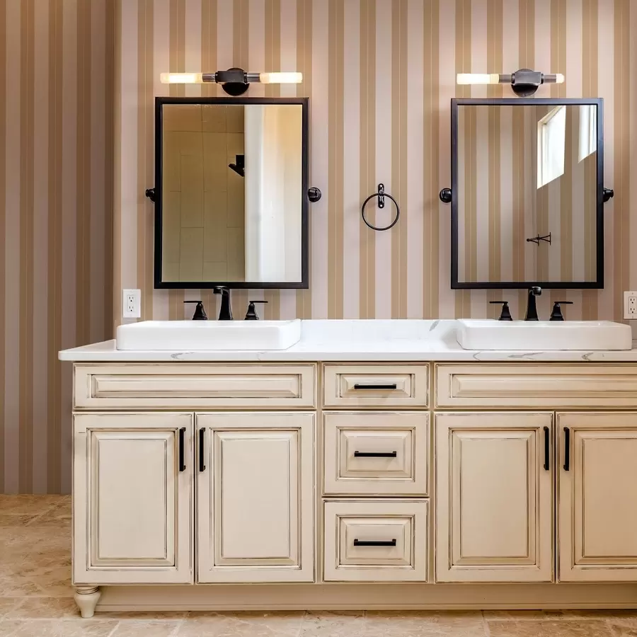 Fototapet Béžové a světle hnědé svislé pruhy a01181v1