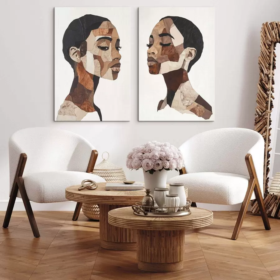 Obraz Abstraktní portrét ženy Č. m30390