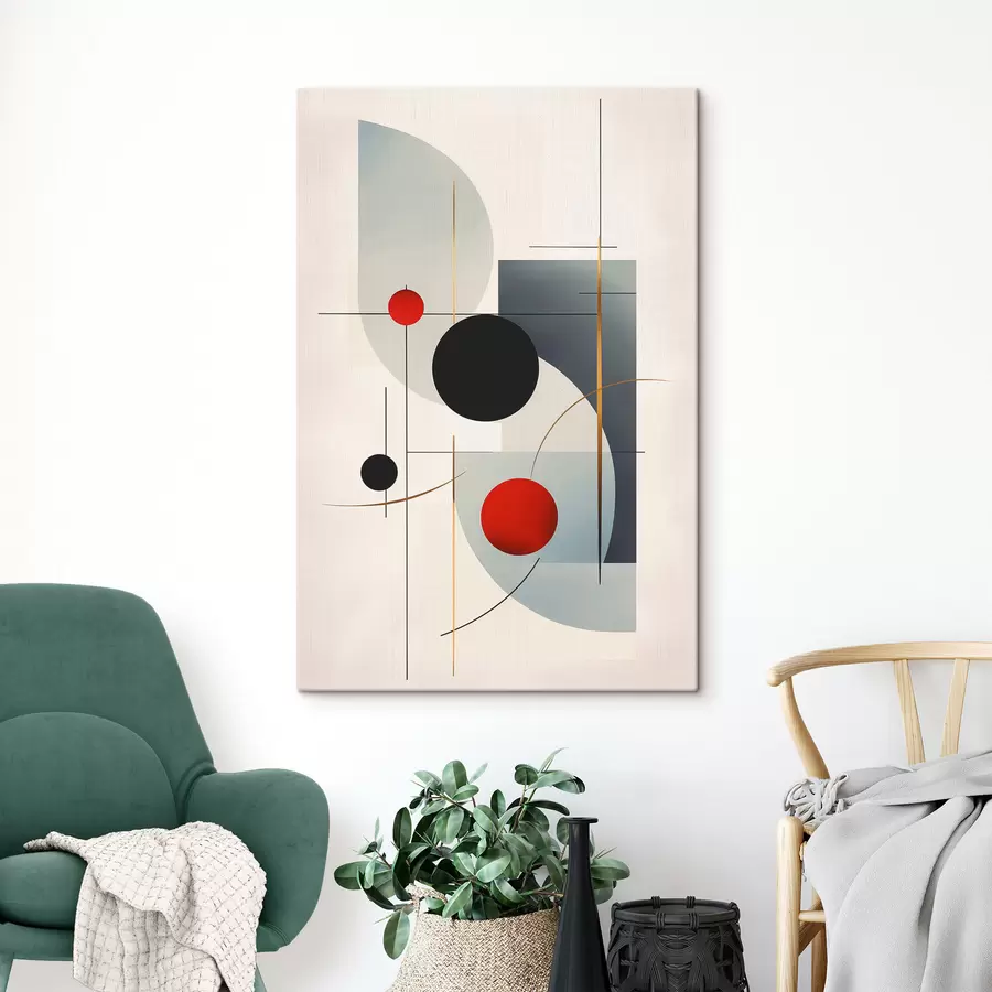 Obraz Geometrické abstrakce Č. s48694