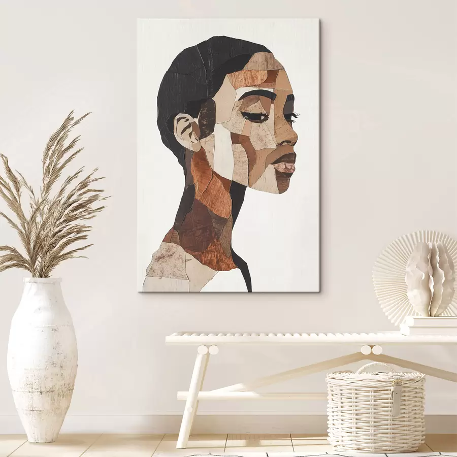 Obraz Abstraktní portrét ženy Č. s48922