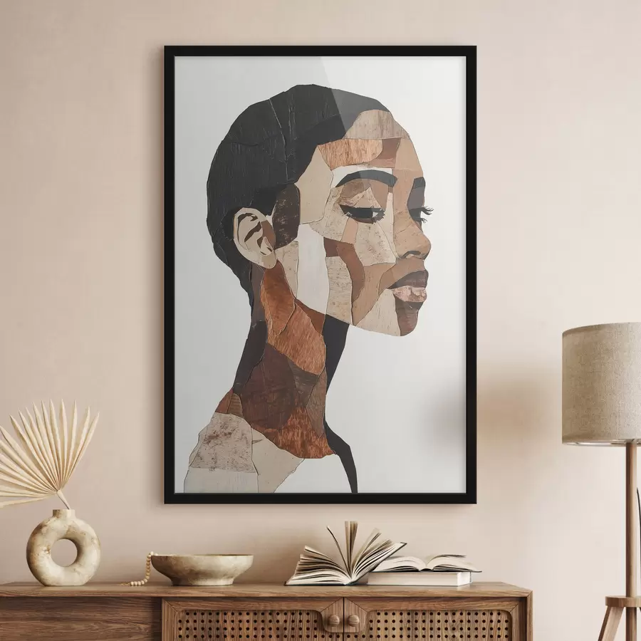 Fototapet Abstraktní portrét ženy f48922