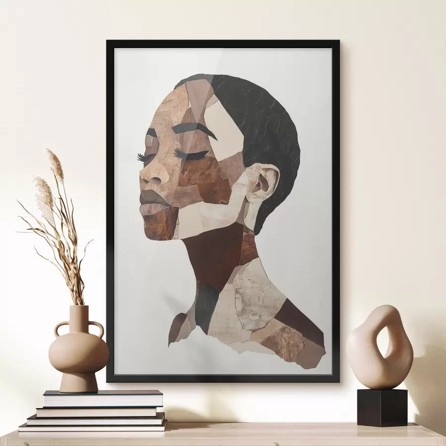 Fototapet Abstraktní portrét ženy f48923