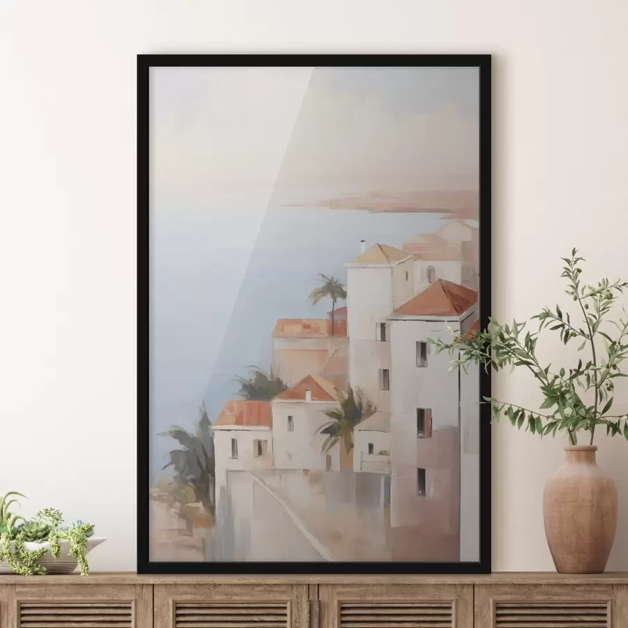 Fototapet Město u moře f48973