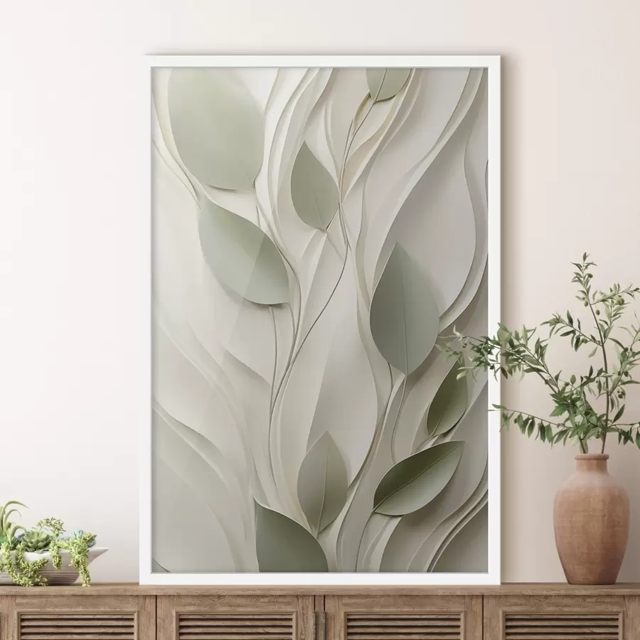 Fototapet Abstraktní rostlinná kompozice f48985