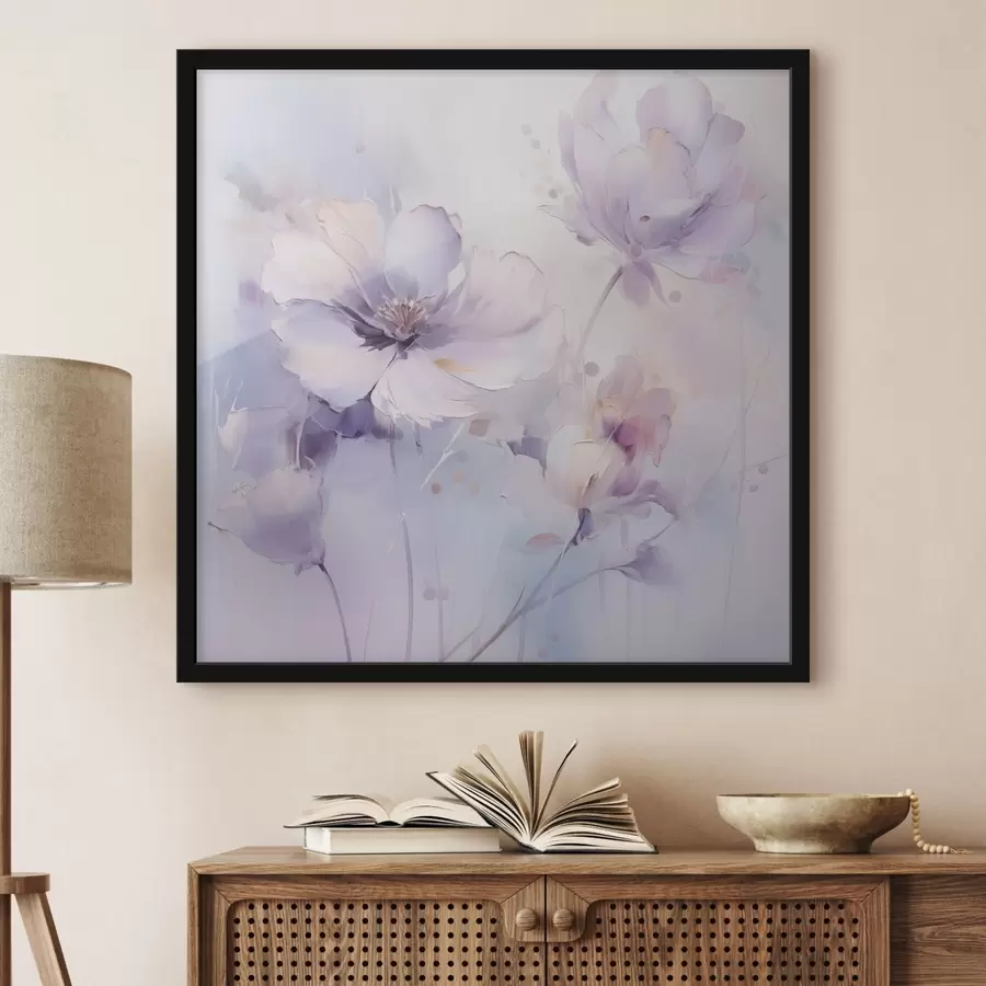 Fototapet Stylizované květiny v malířském stylu f48989