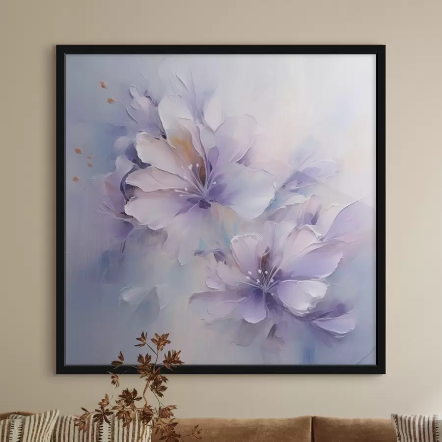 Fototapet Stylizované květiny v malířském stylu f48990