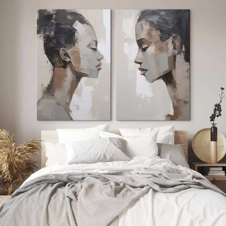 Obraz Portrét ženy ve stylu malířské imitace Č. m30407