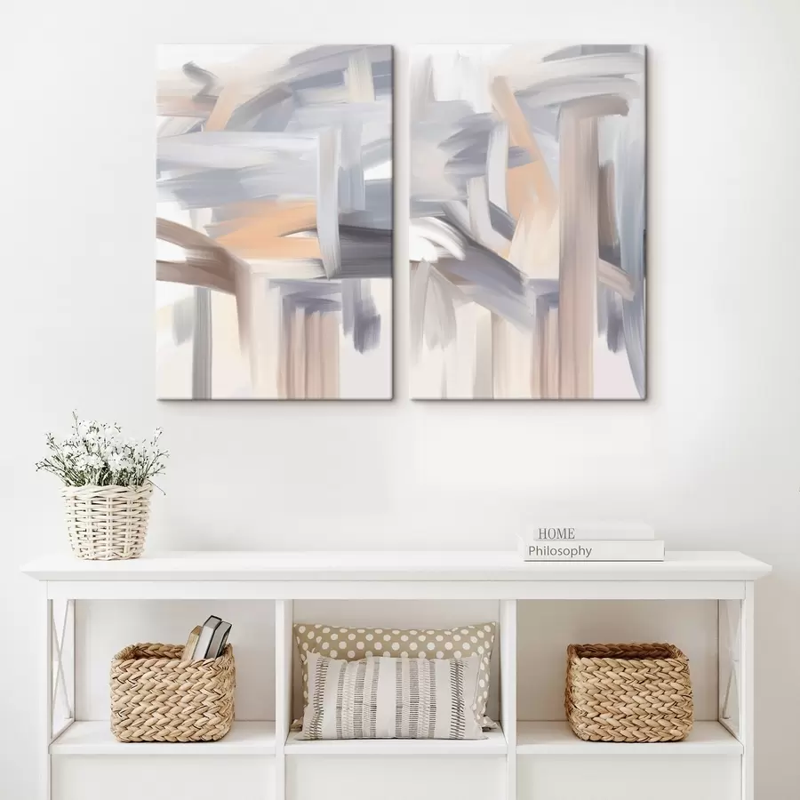 Obraz abstraktní obraz ve světlých barvách Č. m30434