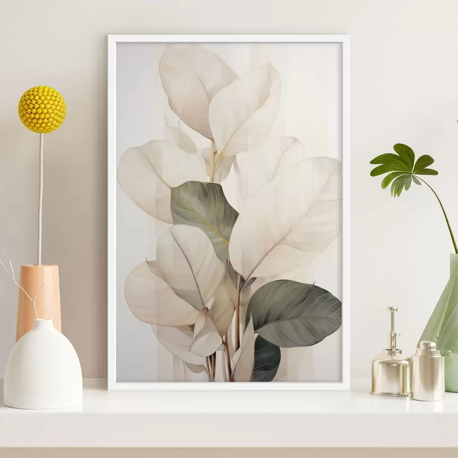 Fototapet Listy okrasných rostlin f49026