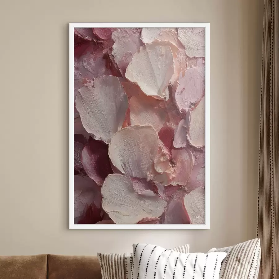 Fototapet Textura malovaných okvětních lístků f49031