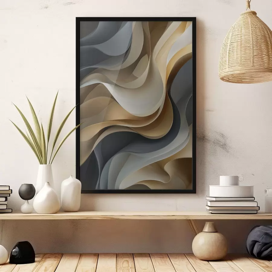 Fototapet Abstraktní vlny f49033