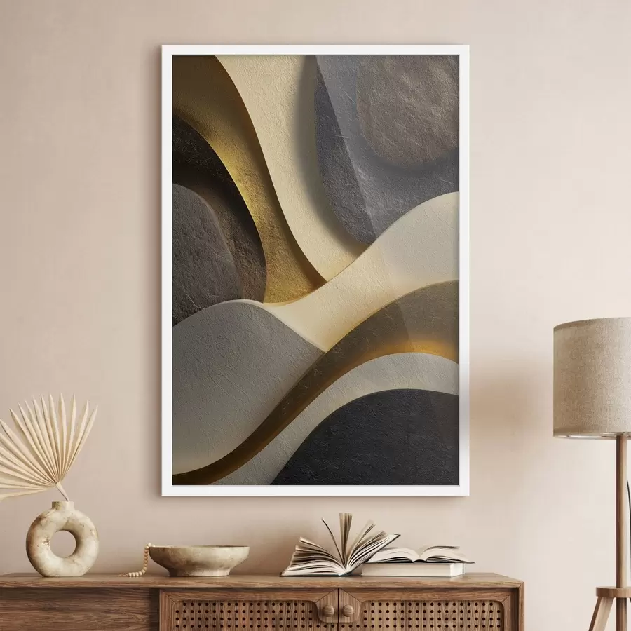 Fototapet Plynulé tvary f49034