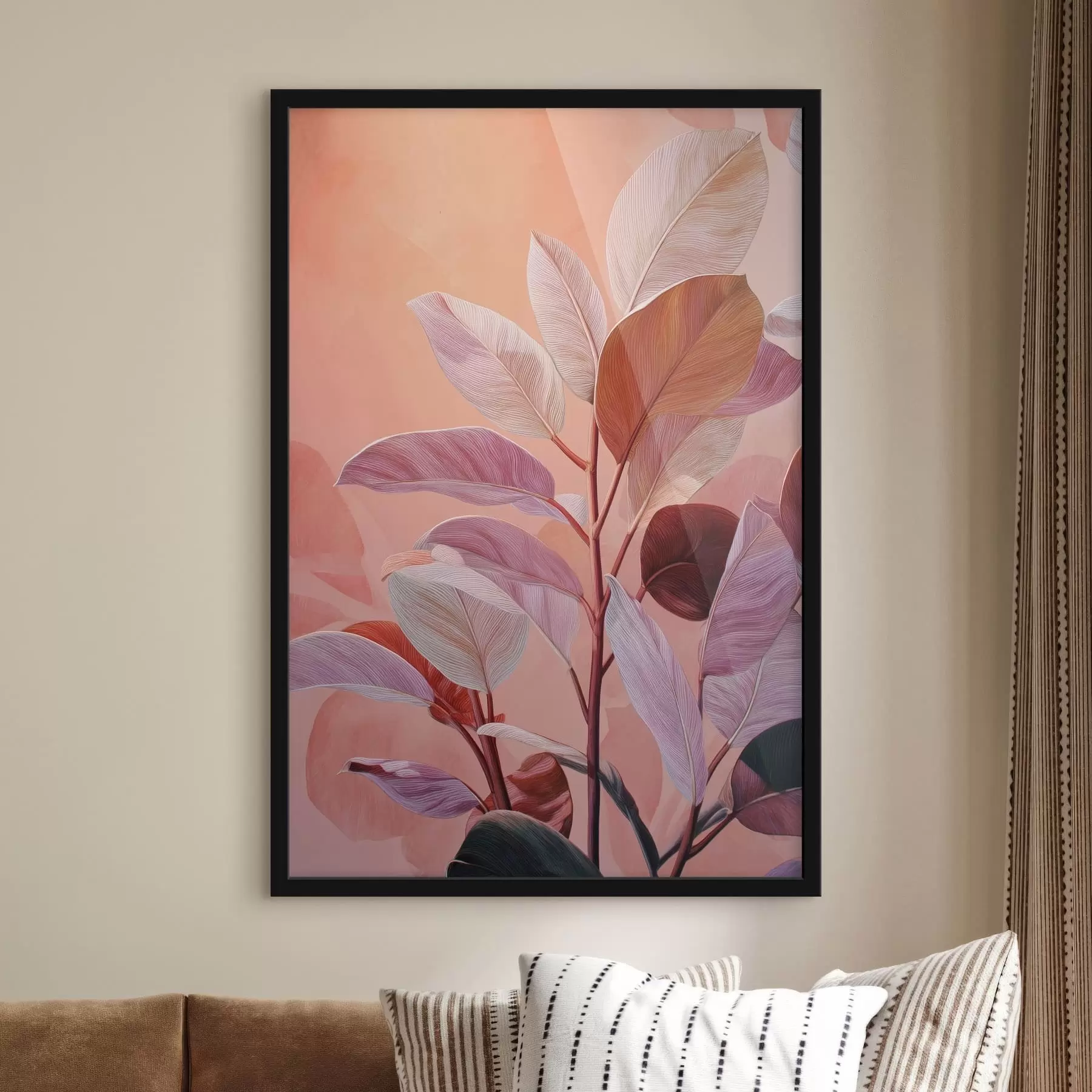 Fototapet Ozdobné listy f49038