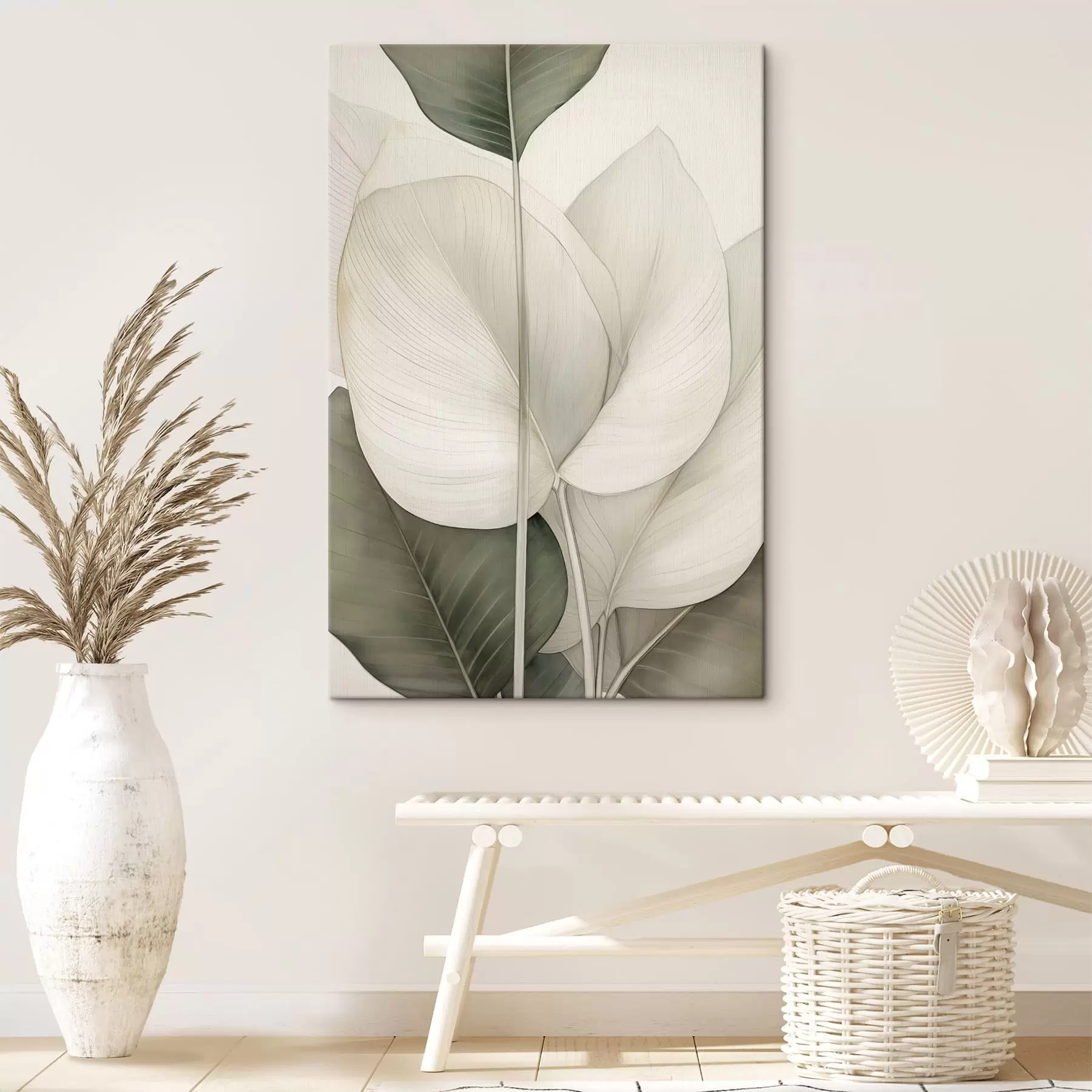 Obraz Detailní záběr botanických listů Č. s49027