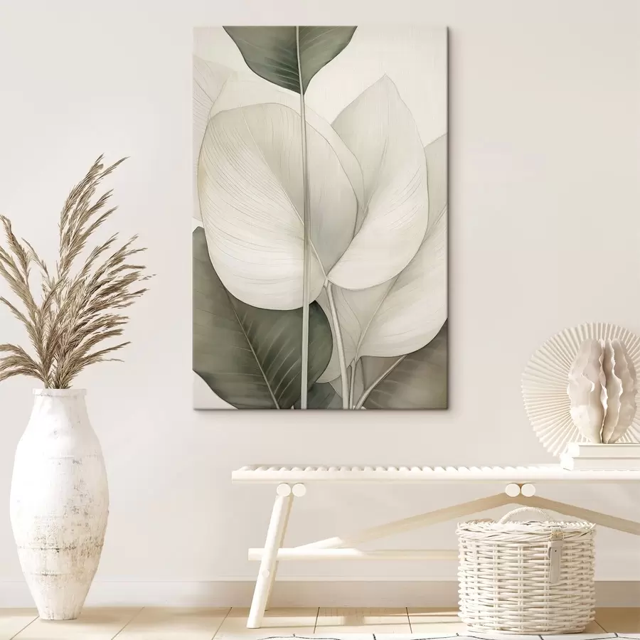 Obraz Detailní záběr botanických listů Č. s49027