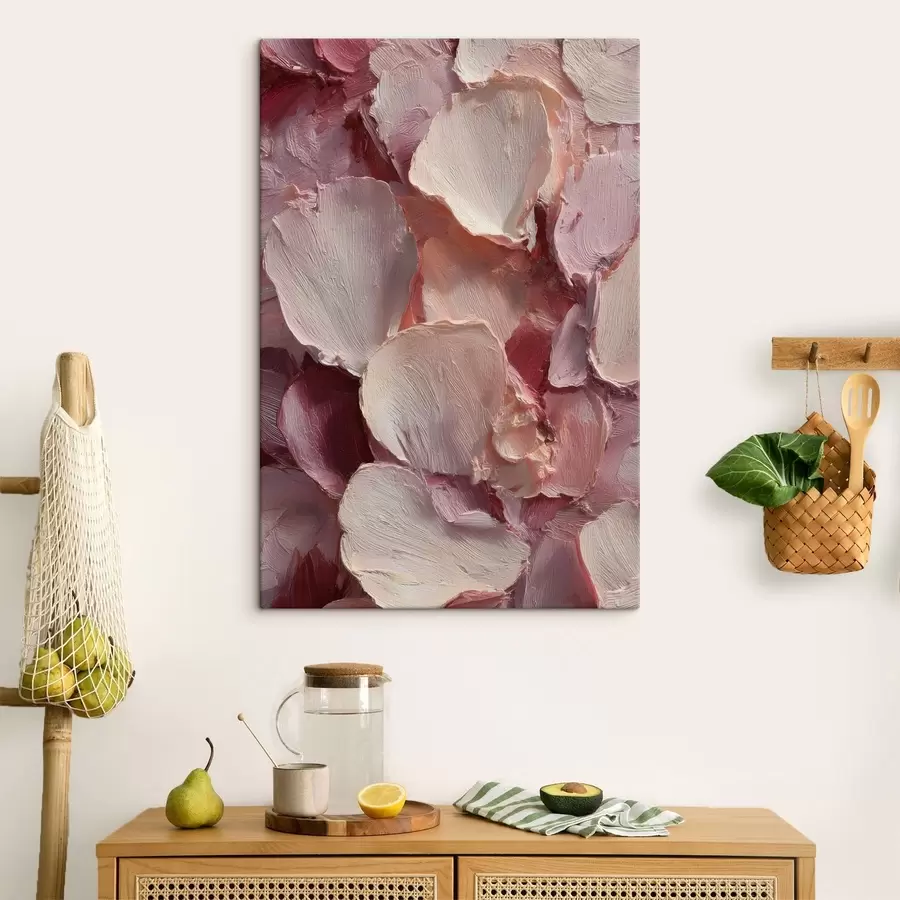 Obraz Textura malovaných okvětních lístků Č. s49031