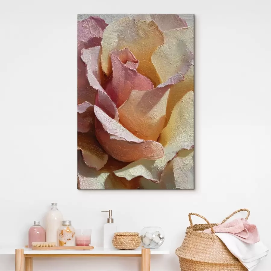 Obraz Textura malovaných květin Č. s49032