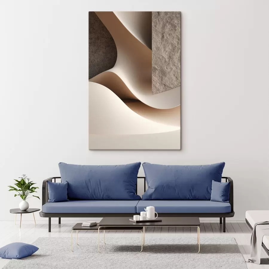 Obraz Texturovaný pískový tok Č. s49044