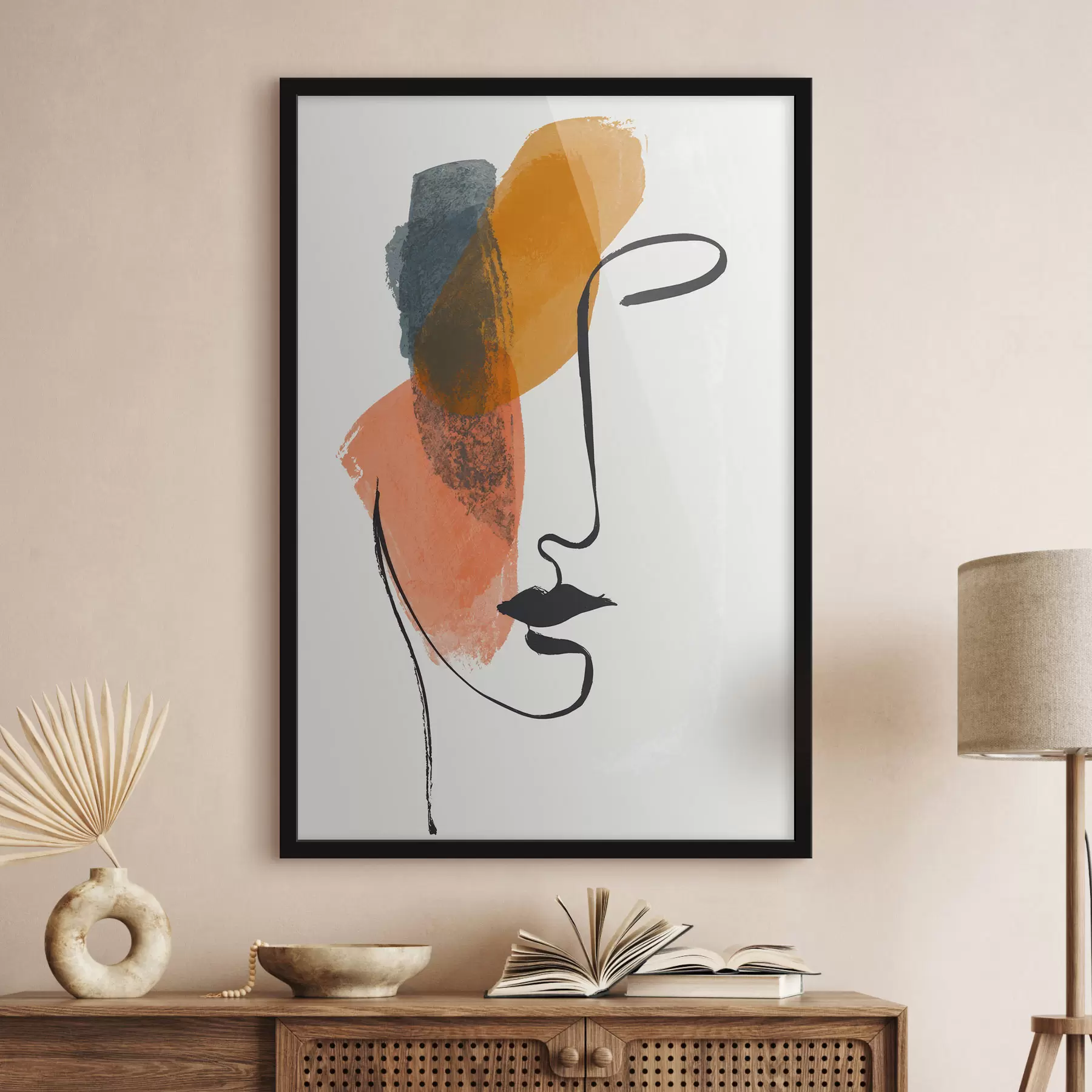 Fototapet Abstraktní portrét f48969