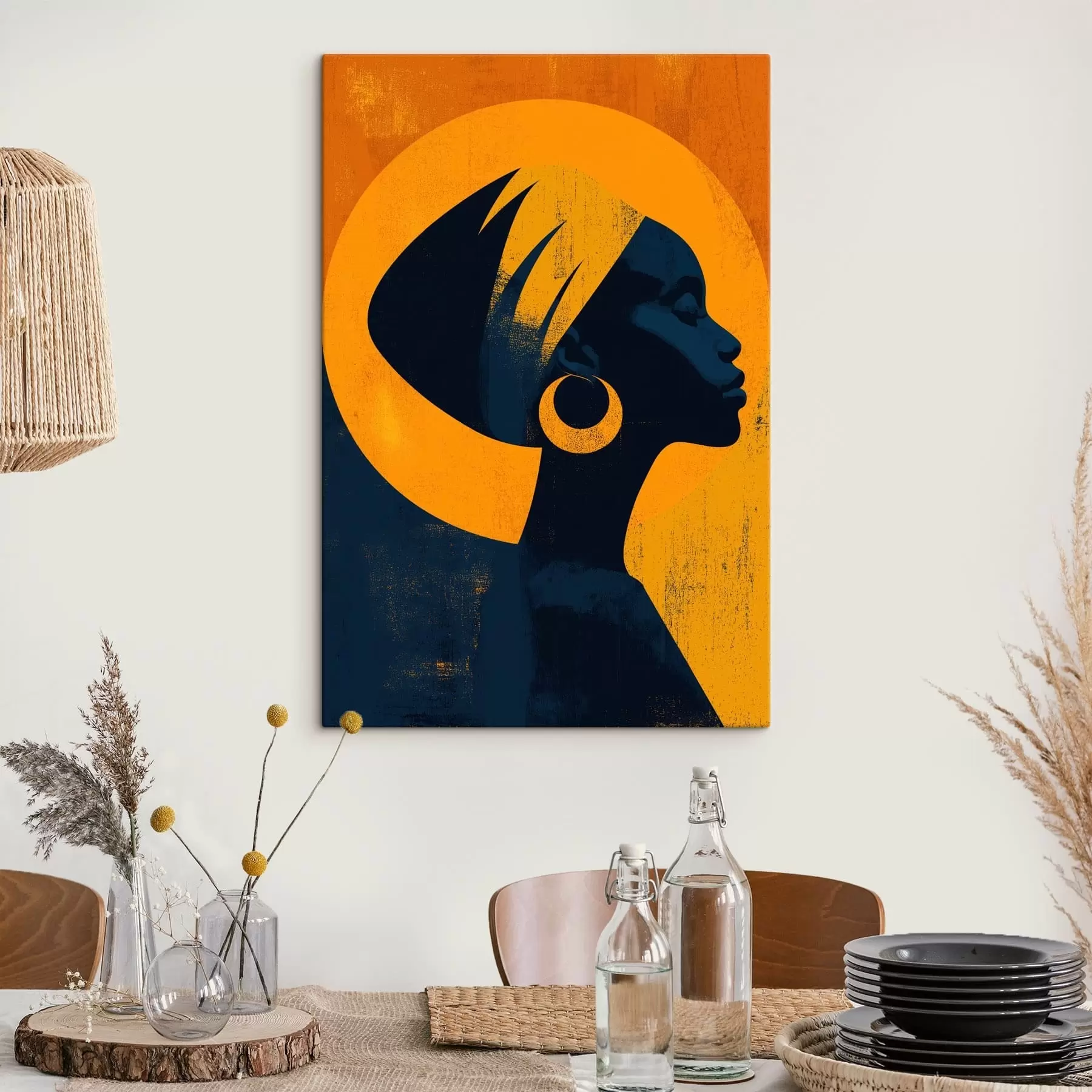 Obraz Africký portrét Č. s49085