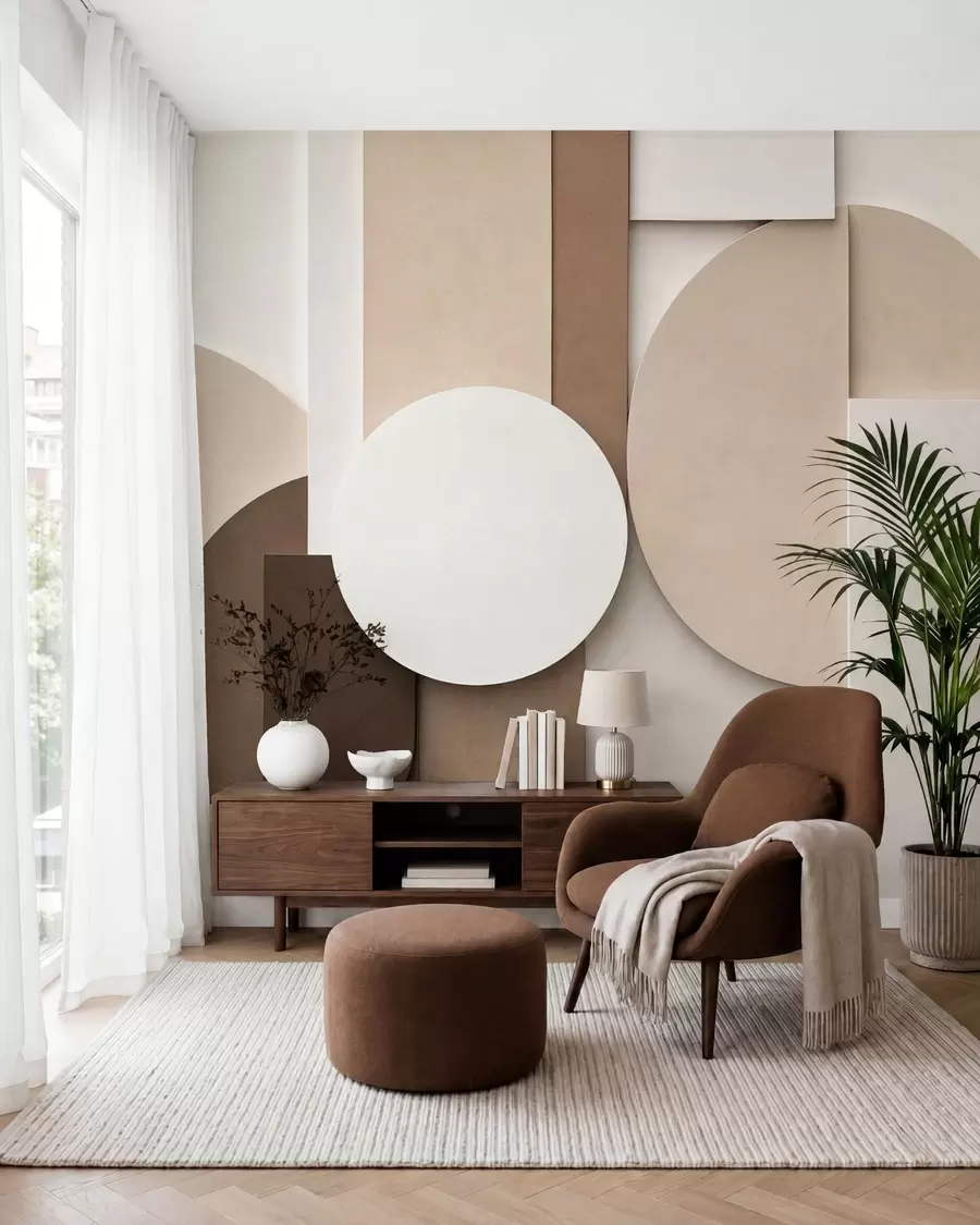 Fototapet Geometrie a harmonie w05598