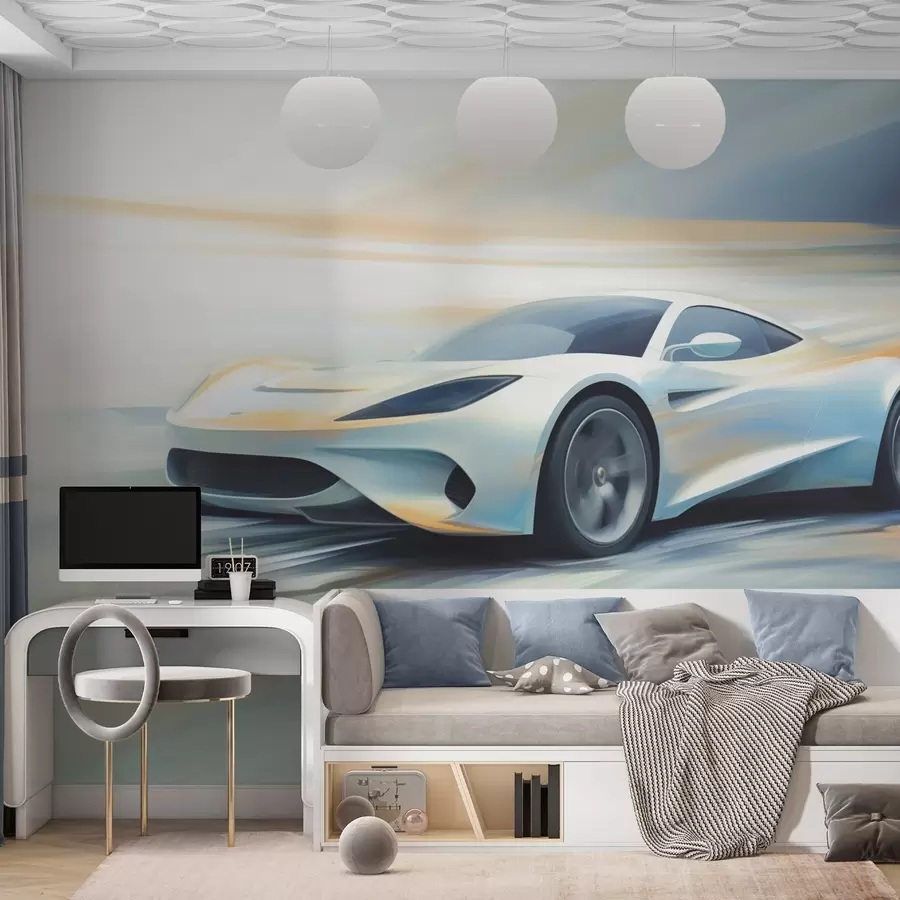 Fototapet Abstraktní auto w05636