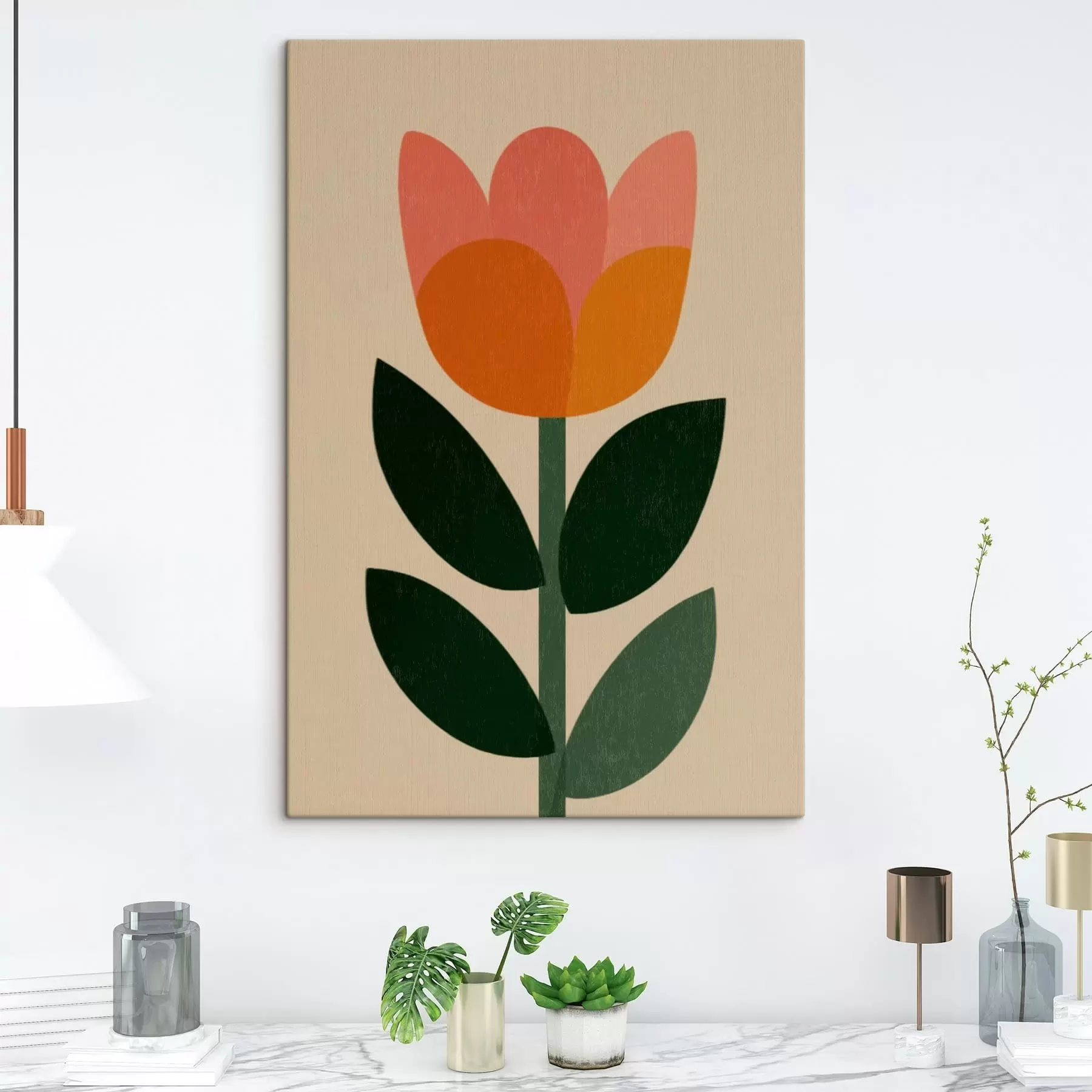 Obraz stonek tulipánu Č. s49299