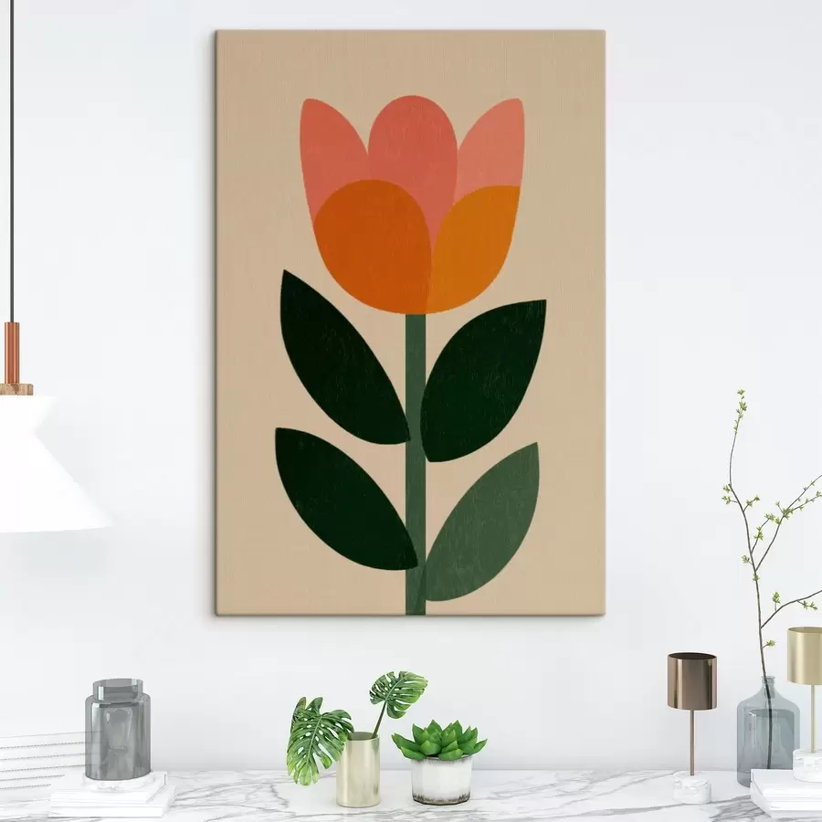 Obraz stonek tulipánu Č. s49299