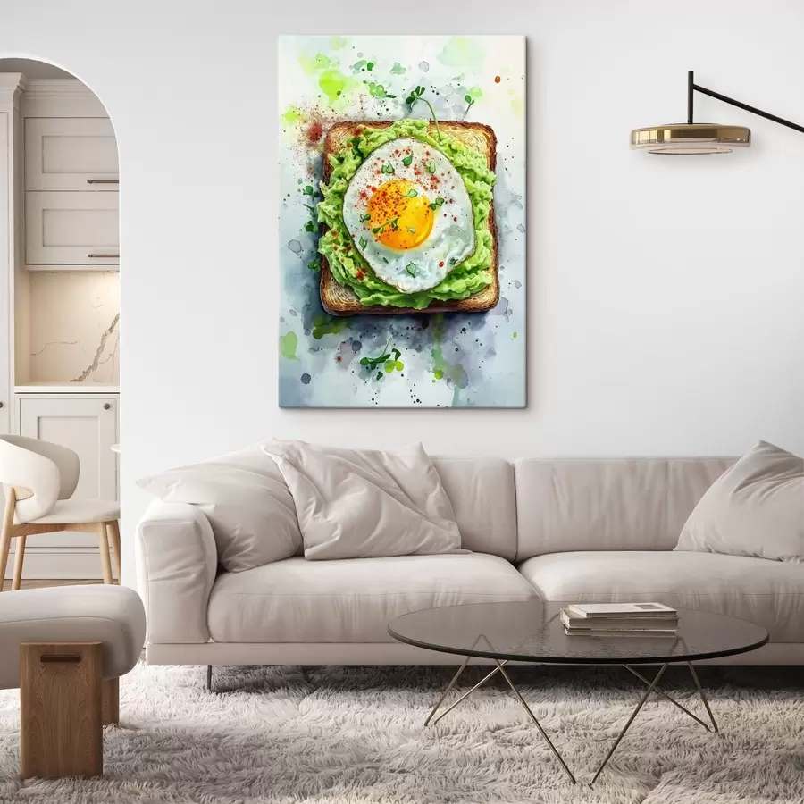 Obraz Vajíčkový toast Č. s49309