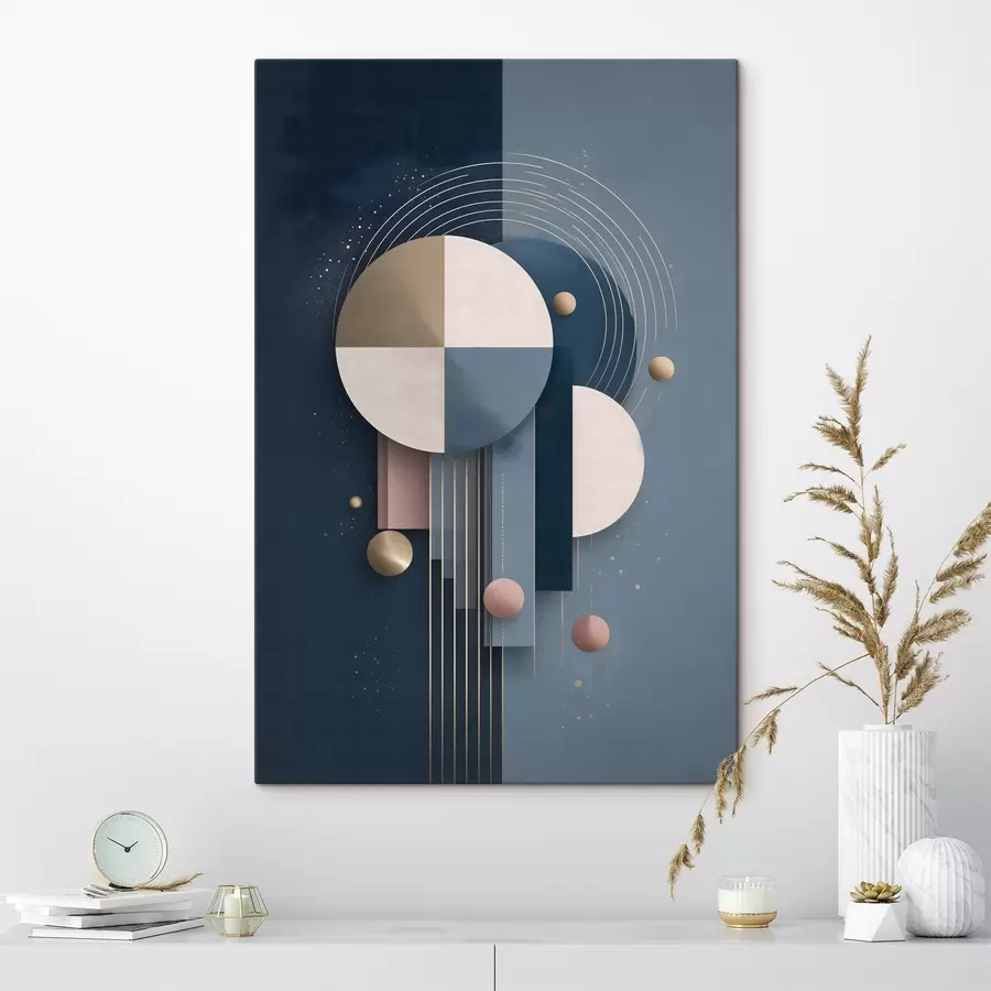 Obraz Abstraktní geometrie Č. s49457