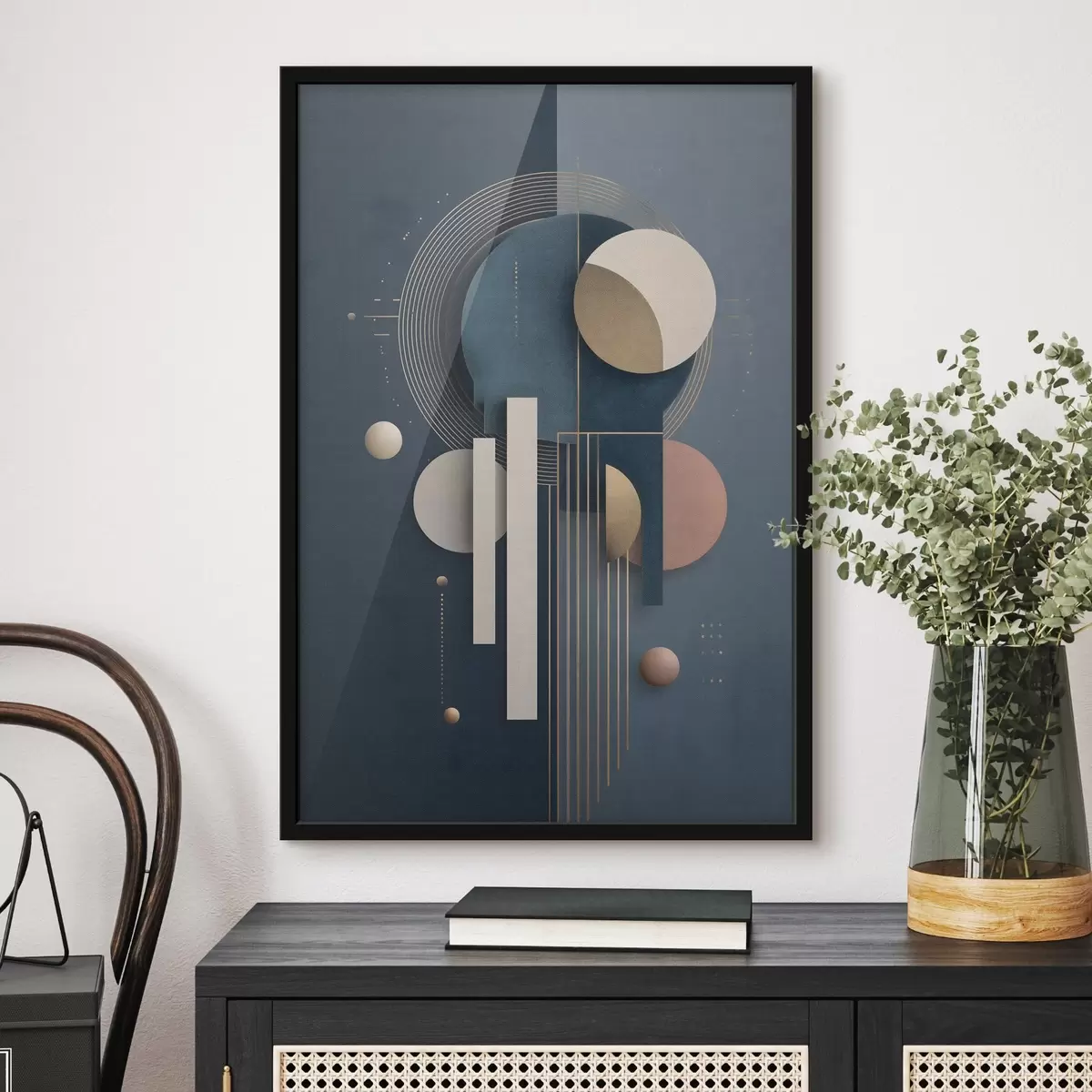 Poster Abstraktní geometrie f49430