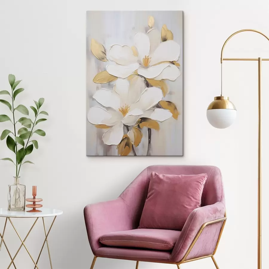 Obraz Stylizované květiny v malířském stylu Č. s49502