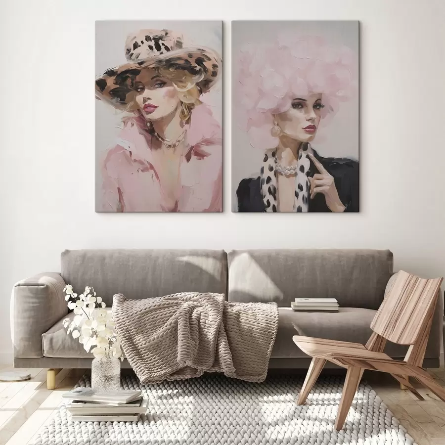Fototapet Stylová malba zachycující ženu m30595