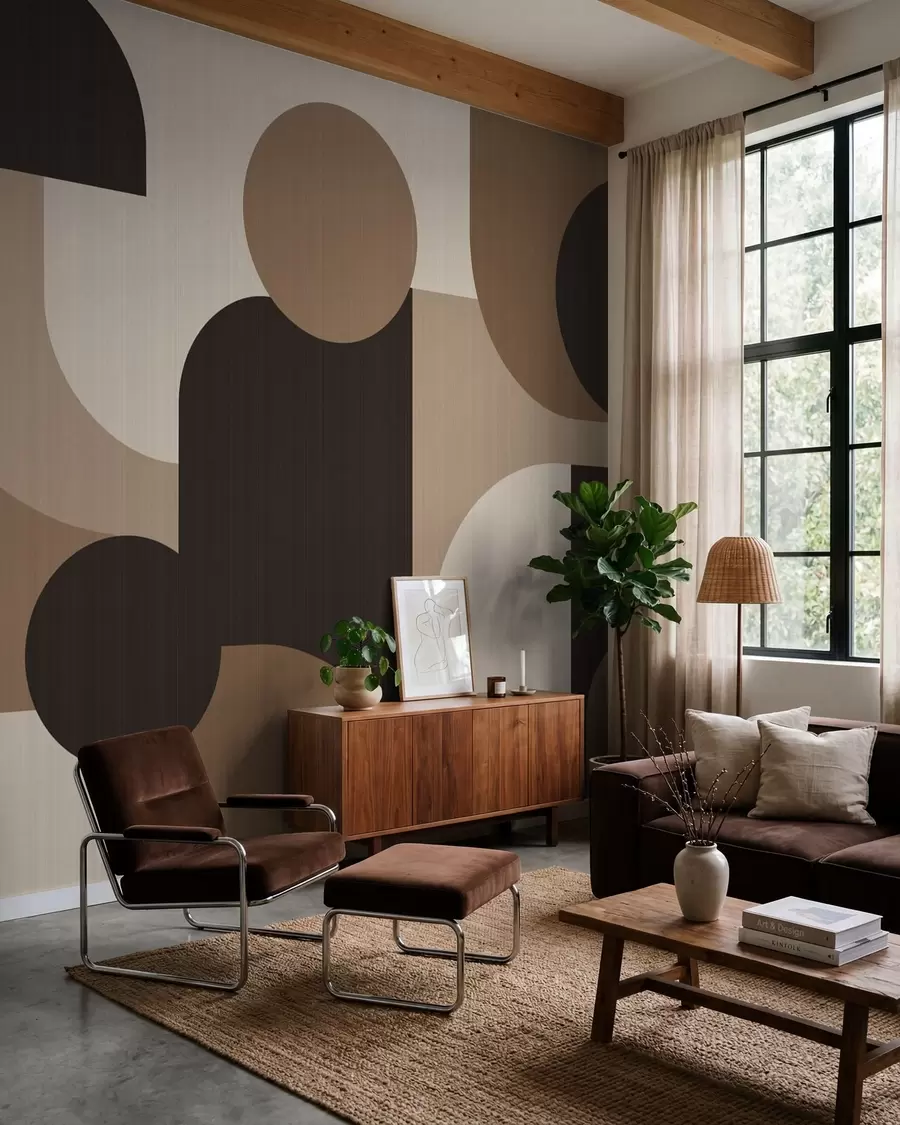 Fototapet Geometrické oblouky w05653