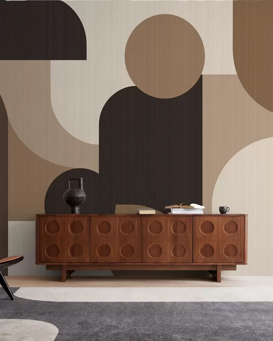 Fototapet Geometrické oblouky w05653