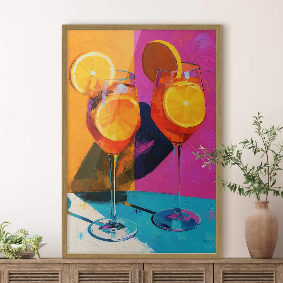 Poster Citrusový koktejl f49607