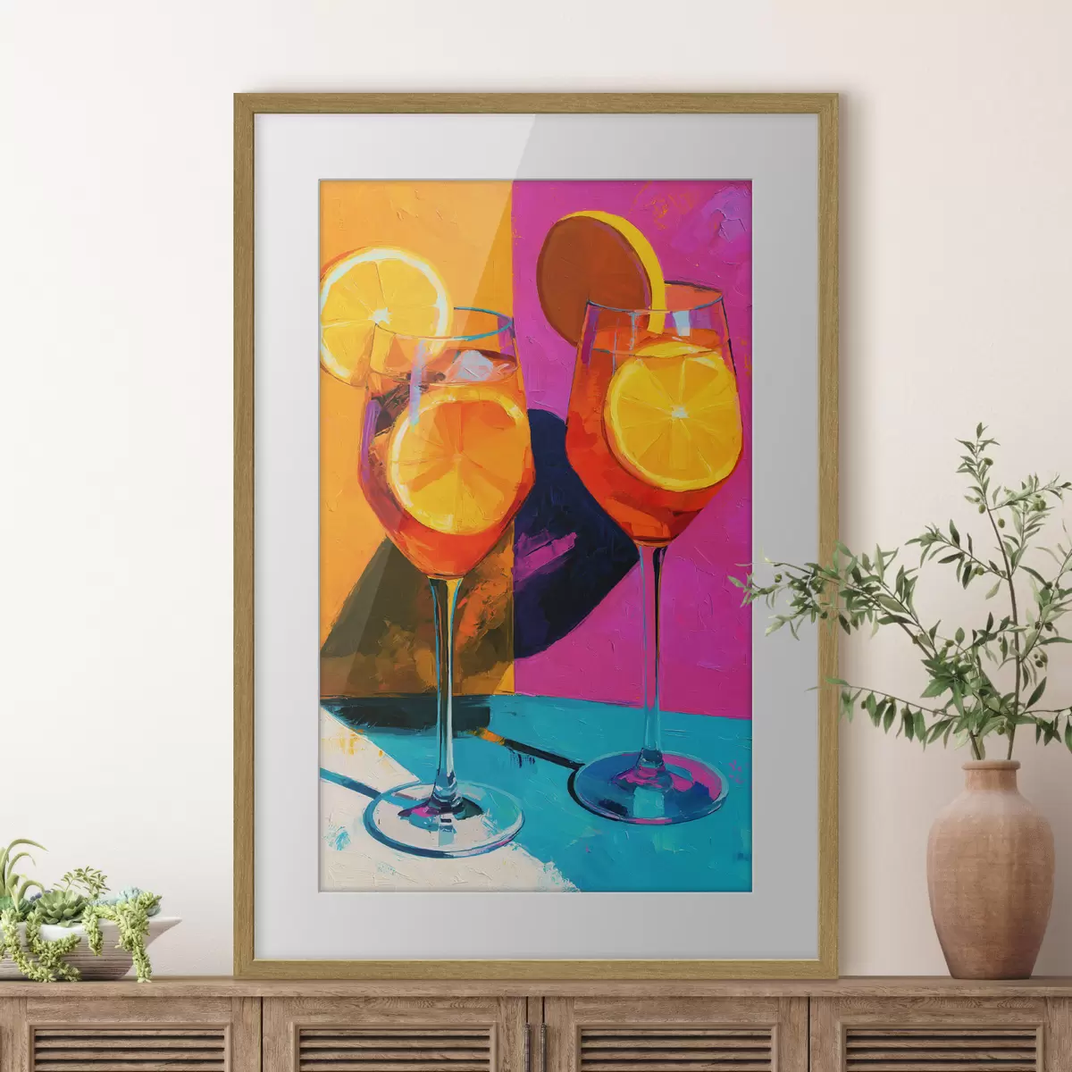 Poster Citrusový koktejl f49607