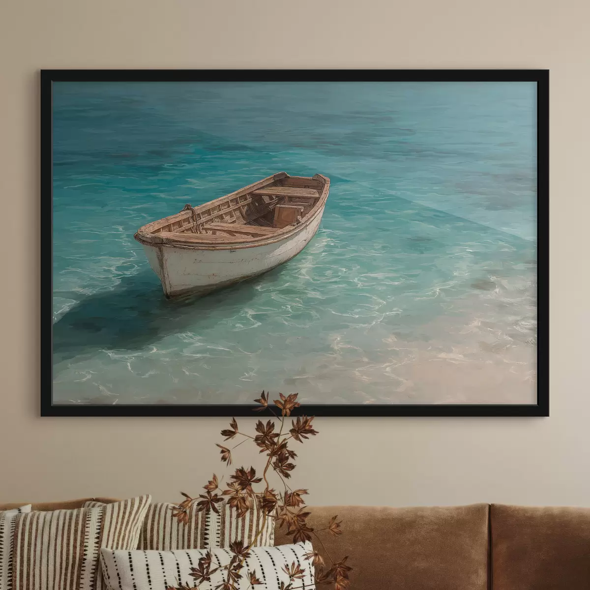Poster Loď na vodě f49629