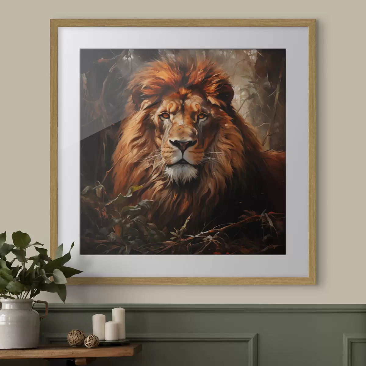 Poster Lion f49665