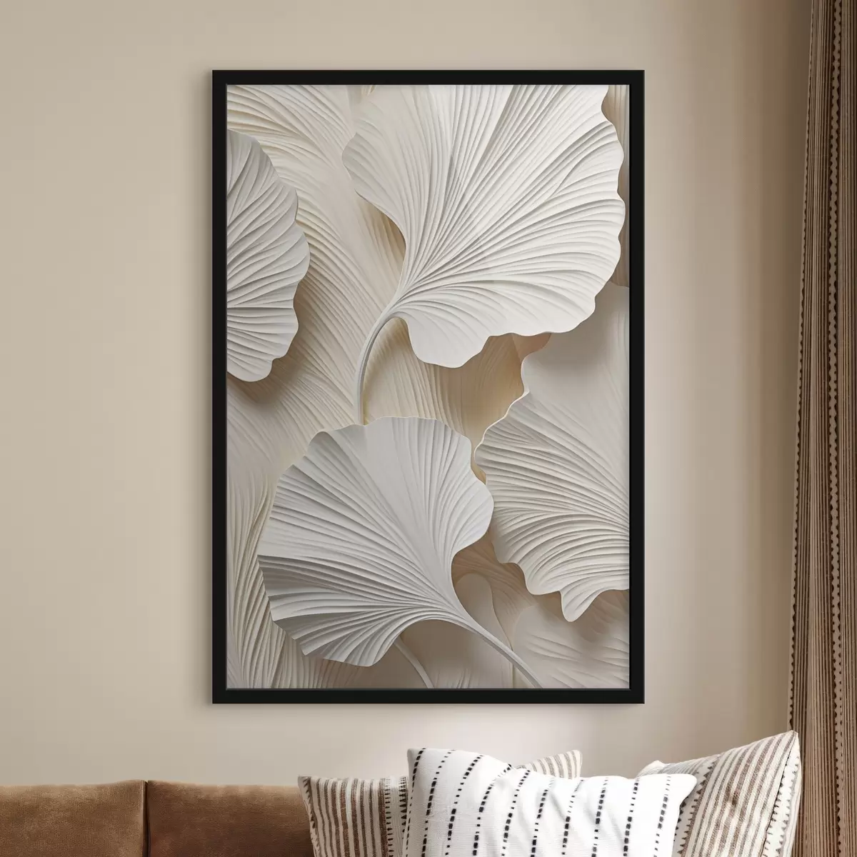 Poster Abstraktní květinový vzor, plochá ilustrace f49754