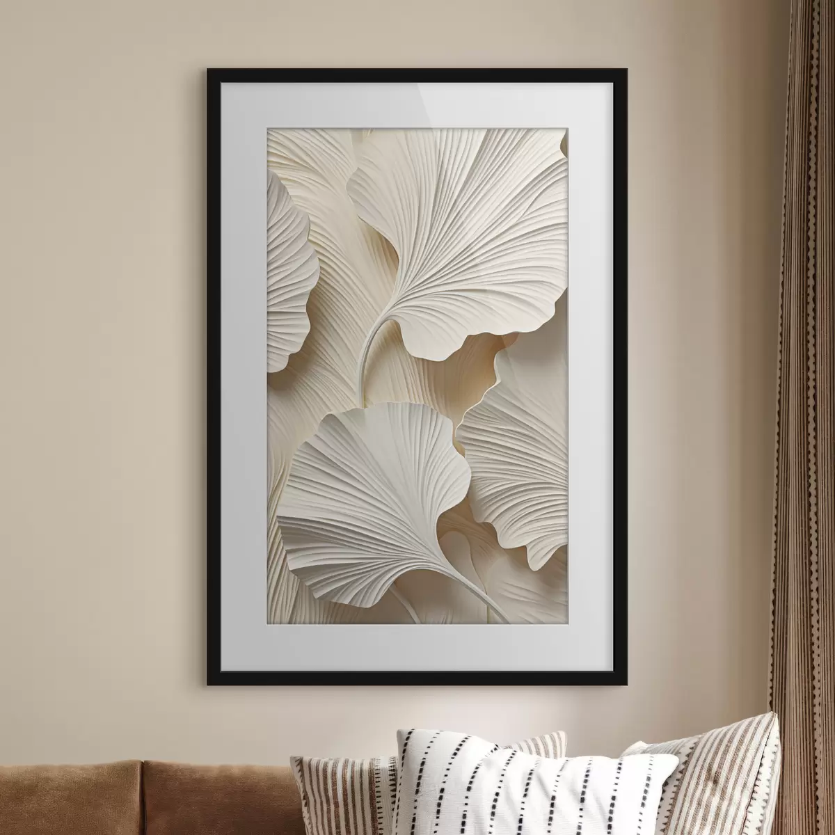 Poster Abstraktní květinový vzor, plochá ilustrace f49754