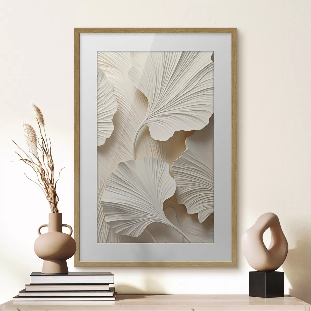 Poster Abstraktní květinový vzor, plochá ilustrace f49754
