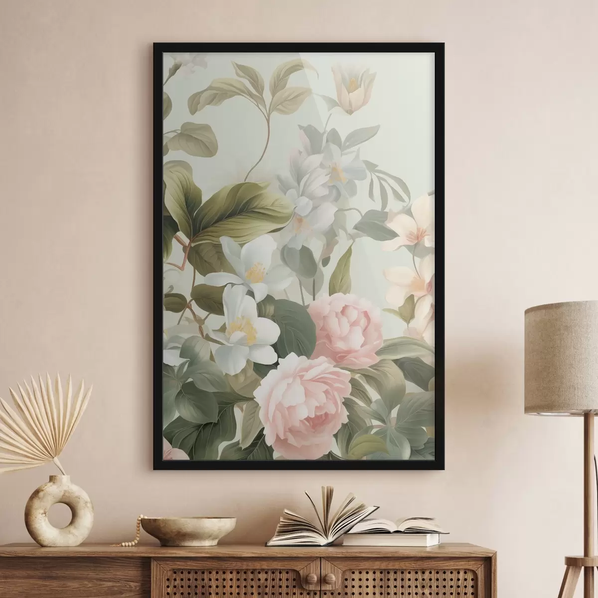Poster Křehké zahradní růže f49732