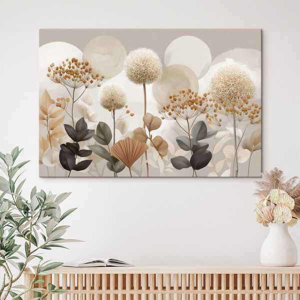 Obrazy Botanické kruhy, Obrazy květiny a rostliny, s49928 : uwalls.cz