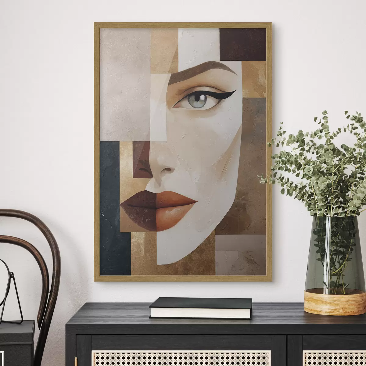 Poster Abstraktní tvář f49934