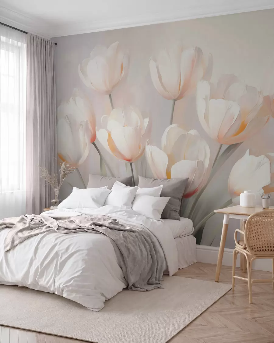Fototapet tulipány w05663